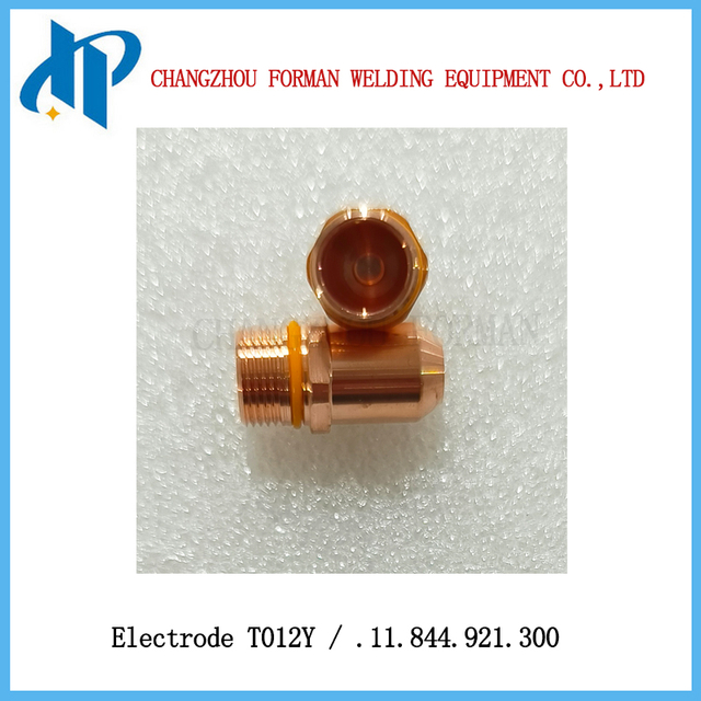 Kjellberg 플라즈마 절단 토치 소모품용 전극 T012Y 음극 .11.844.921.300 