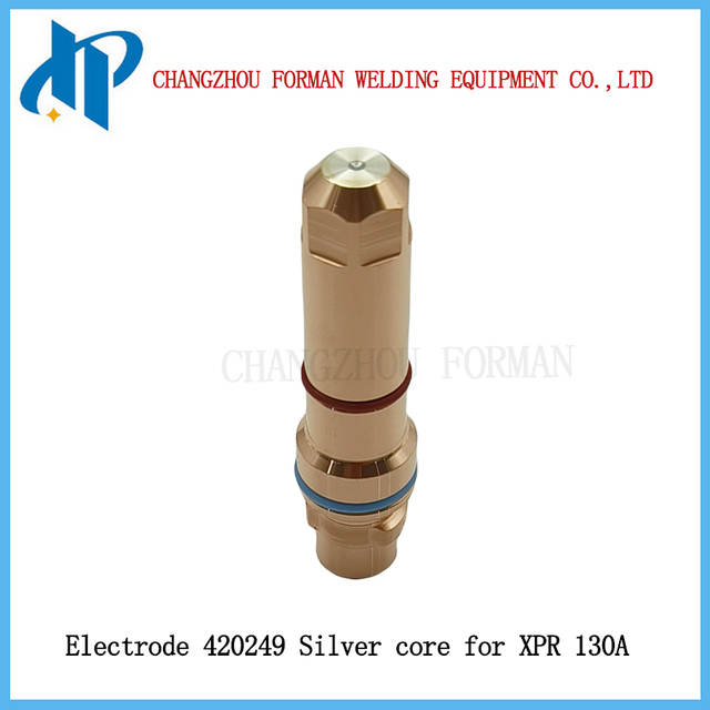 Electrodo 420249 N&uacute;cleo plateado de 6,0 mm para consumibles de antorcha de corte por plasma XPR 130A