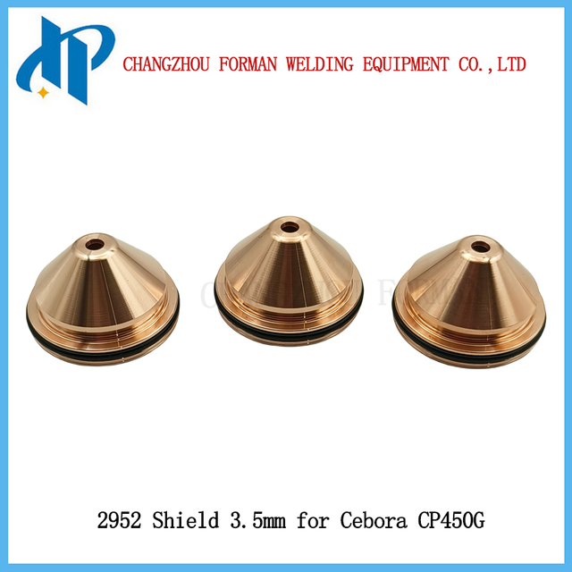 2952 Shield 3,5 mm cho vật tư mỏ cắt plasma Cbora Cp450g