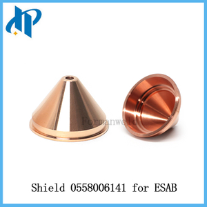 Coppa di protezione 0558006141 per materiali di consumo per cannelli per taglio al plasma ESAB PT36 4,1 mm 70-280 A