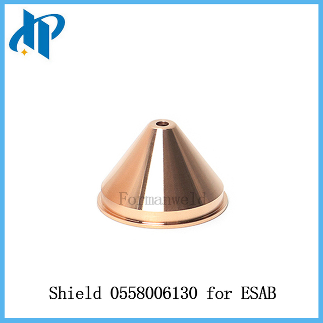 Coppa di protezione 0558006130 per materiali di consumo per cannelli per taglio al plasma ESAB PT36 3,0 mm 35-50 A