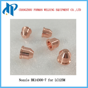 Bk14300-7 プラズマノズル 14300-7 リンカーンエレクトリック LC125m トーチ 45A に適合