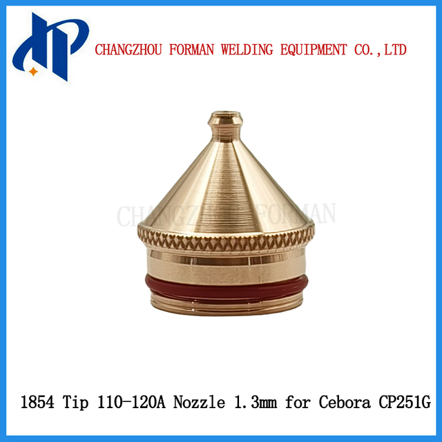 Đầu phun 1854 d&agrave;nh cho vật tư mỏ cắt plasma Cbora Cp251G 110-120A &Oslash; 1.2mm