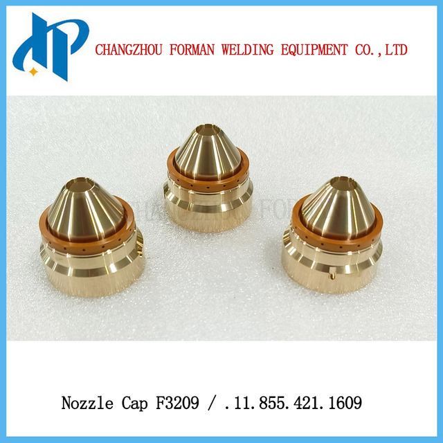 F3209 ノズルキャップ .11.855.421.1609 Kjellberg プラズマ切断トーチ消耗品 300-400A 用