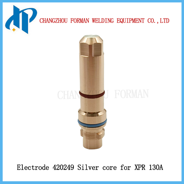 Electrodo 420249 N&uacute;cleo plateado de 6,0 mm para consumibles de antorcha de corte por plasma XPR 130A