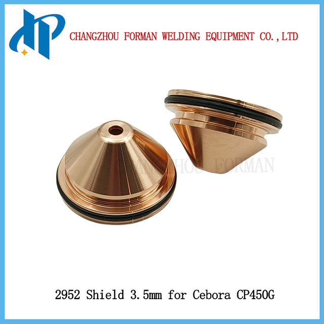 2952 Shield 3,5 mm cho vật tư mỏ cắt plasma Cbora Cp450g